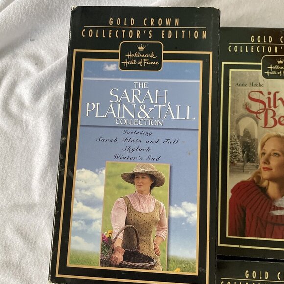 Sarah Plain and Tall Hallmark Gold Crown Collectors Edition VHS Set - Picture 4 of 11